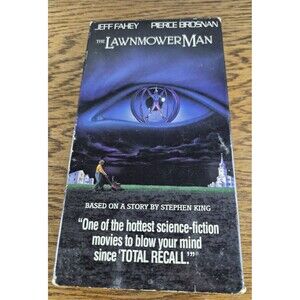 The Lawnmower Man - VHS  Jeff Fahey Pierce Brosnan 1992